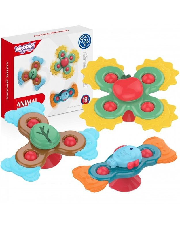 WOOPIE BABY sensorinis žaislas Spiner 3in1