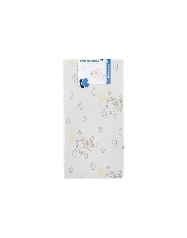 Kikka Boo Kikka Boo Memory Comfort Baby Mattress 120x60x12 cm Grey