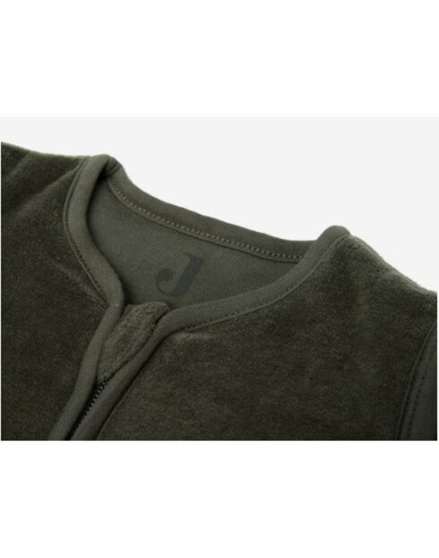 Jollein kūdikio miegmai&scaron;is su nusegamomis rankovėmis Velvet Leaf Green 70cm