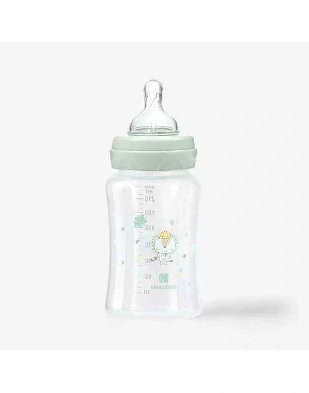 Jungle King PP feeding bottle 240 ml Mint