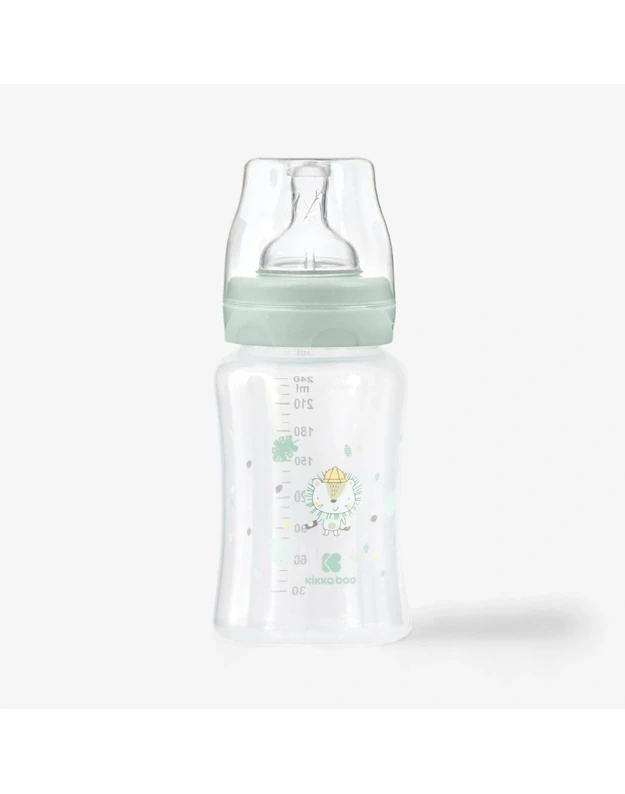 Jungle King PP feeding bottle 240 ml Mint