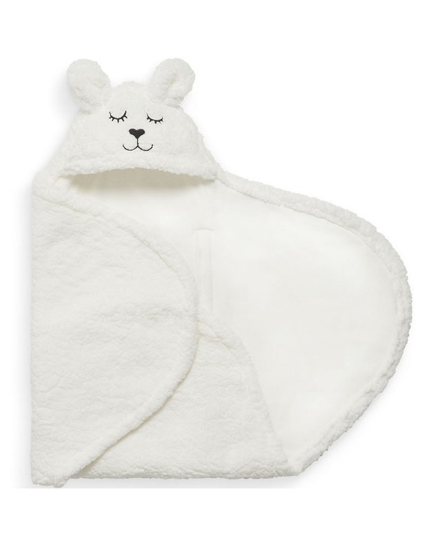 Jollein Baby Wrap Blanket Bunny Off-White