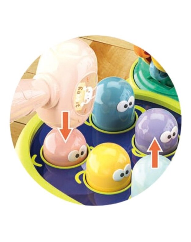 Interaktyvus mokomasis daugiafunkcinis stalas Woopie Baby 8in1 Montessori