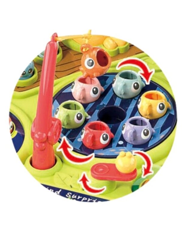 Interaktyvus mokomasis daugiafunkcinis stalas Woopie Baby 8in1 Montessori