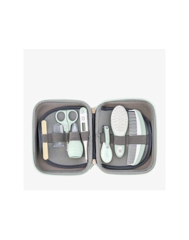 KikkaBoo Grooming Set kūdikio priežiūros rinkinys 8 dalių Beige
