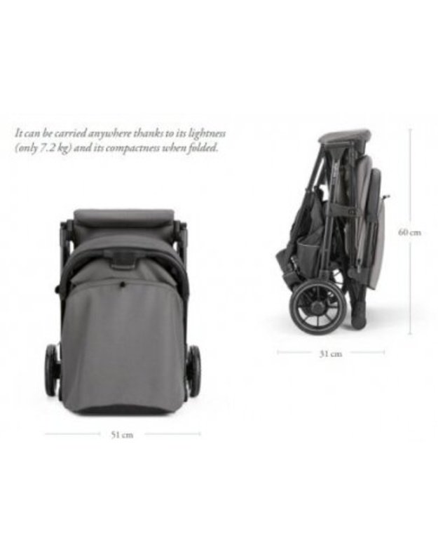 Inglesina NOW Snap Grey Stroller NOW Snap Stroller Grey