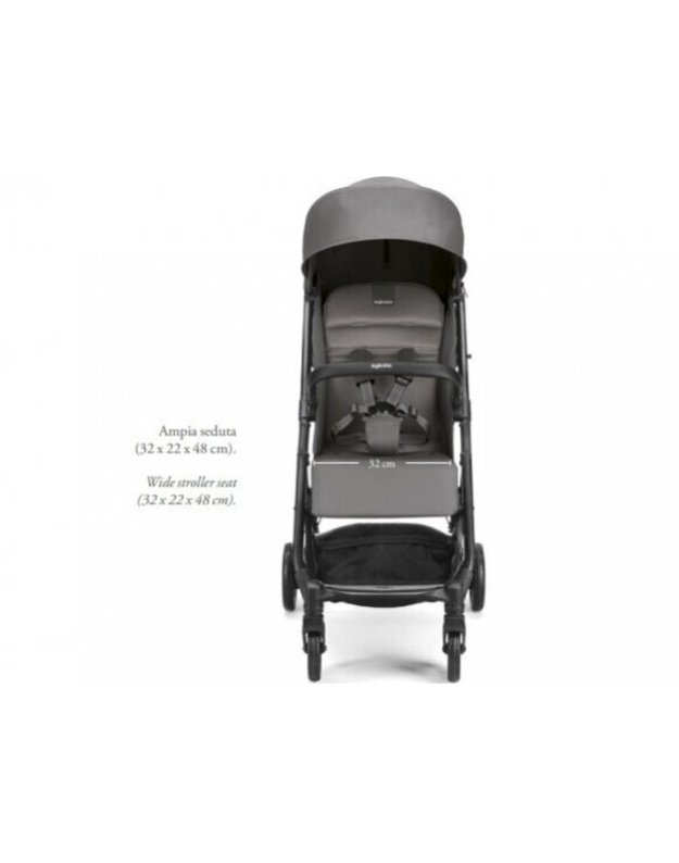 Inglesina NOW Snap Grey Stroller NOW Snap Stroller Grey