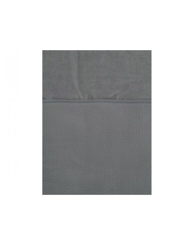Jollein Brick Velvet Grey car seat cover, bassinet