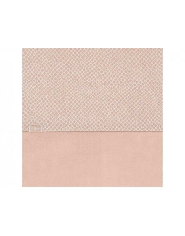 Jollein quilt cover Snake Pale Pink 75x100 cm.