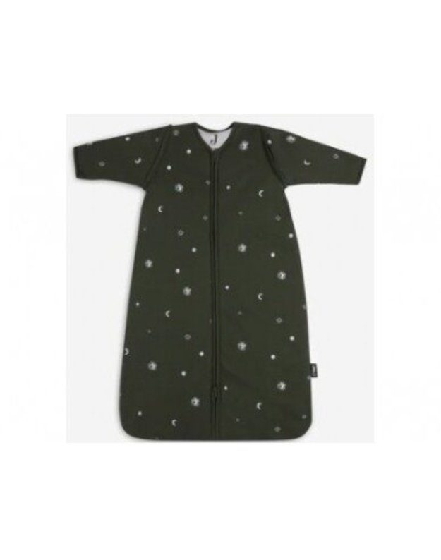 Jollein kūdikio miegmai&scaron;is su nusegamomis rankovėmis Stargaze Leaf Green 110cm