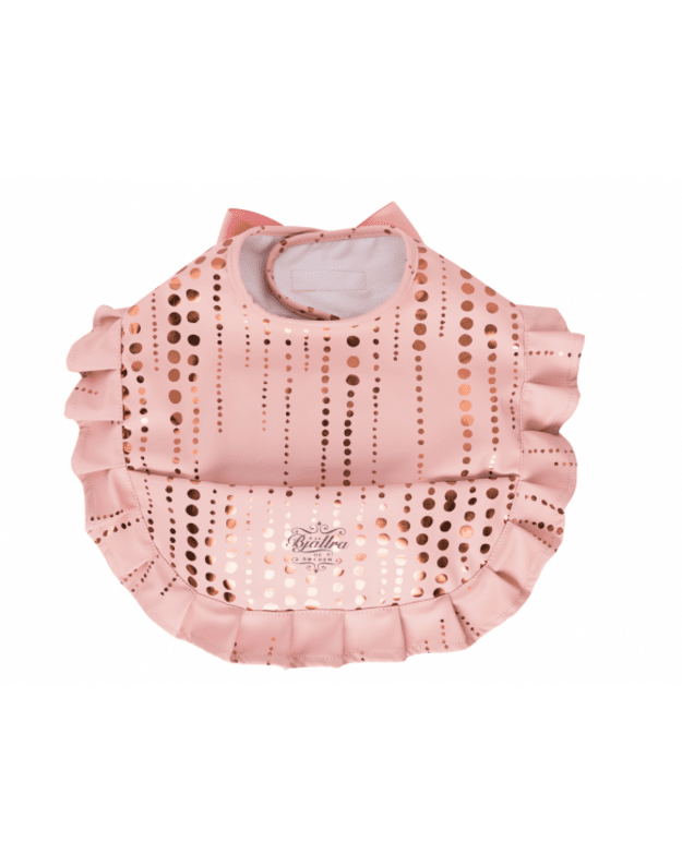 Bjallra of Sweden bib - Rose Gold