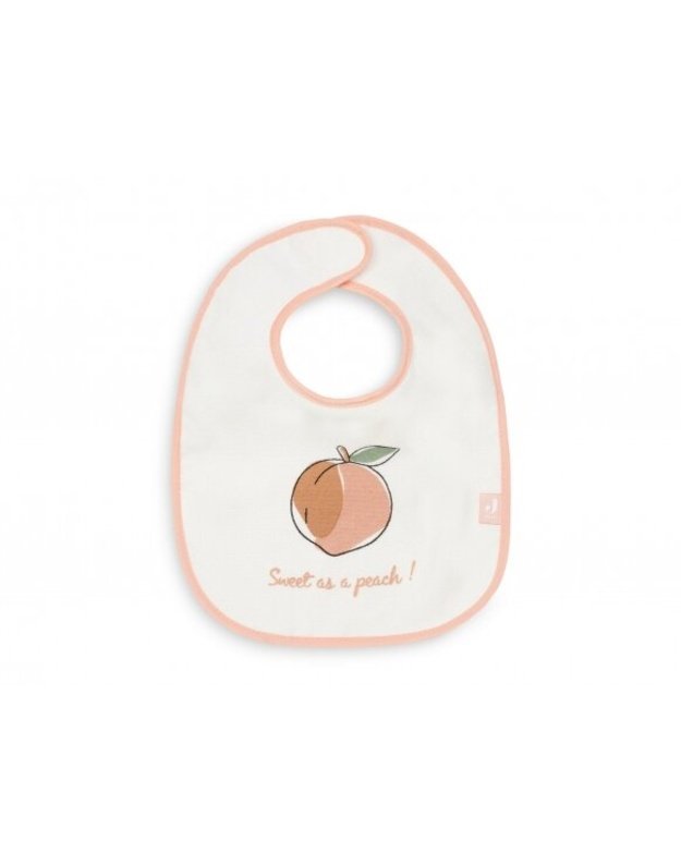Jollein waterproof bib set Bib Peach Pink 3 pcs