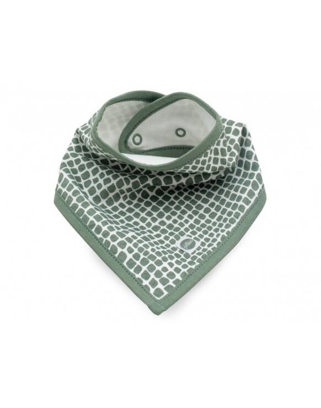 Jollein bib Bandana Snake Ash Green 2 pcs.