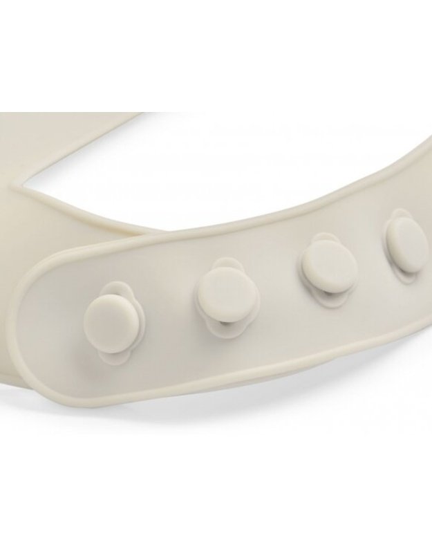 Jollein silicone bib  Strom grey