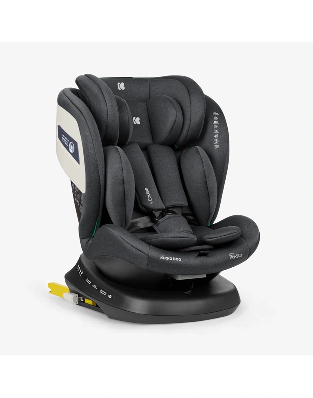Automobilinė kėdutė  Kikka Boo i-Cruise Dark Grey &ndash; i-Size (40-150 cm)