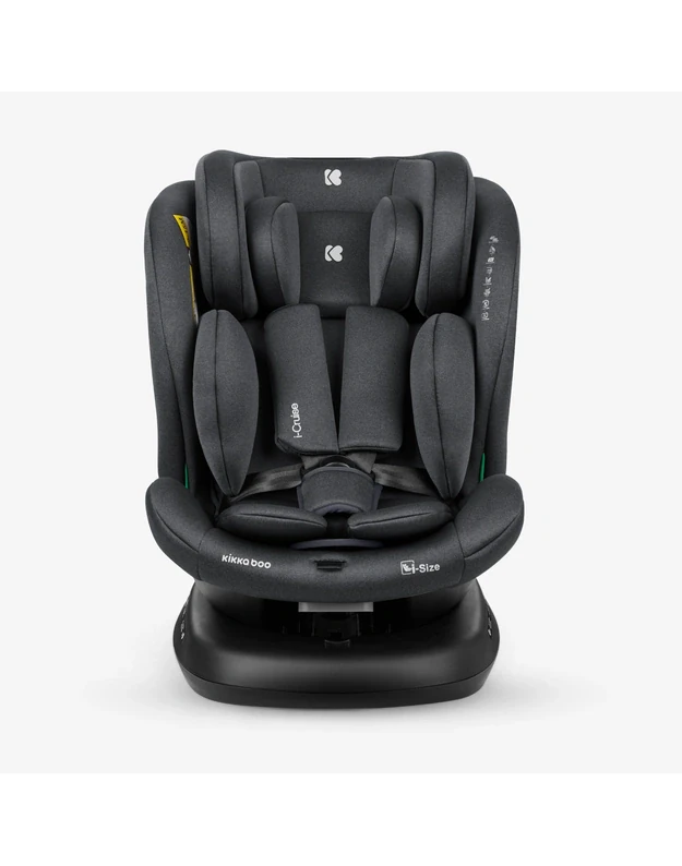 Automobilinė kėdutė  Kikka Boo i-Cruise Dark Grey &ndash; i-Size (40-150 cm)