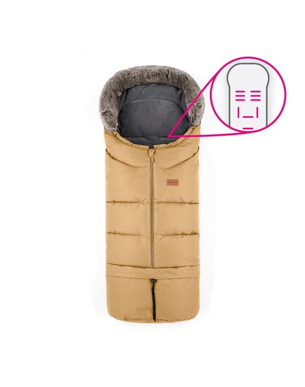 PETITE&MARS Arctic 4in1 Horizontal Footmuff 
