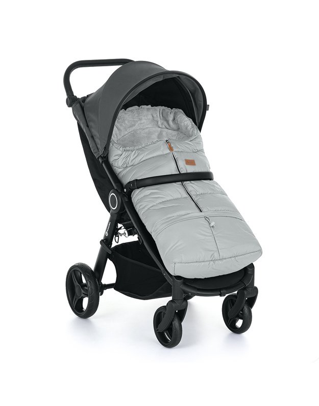 Petite&Mars 3in1 Winter Footmuff Jibot Quiet Grey