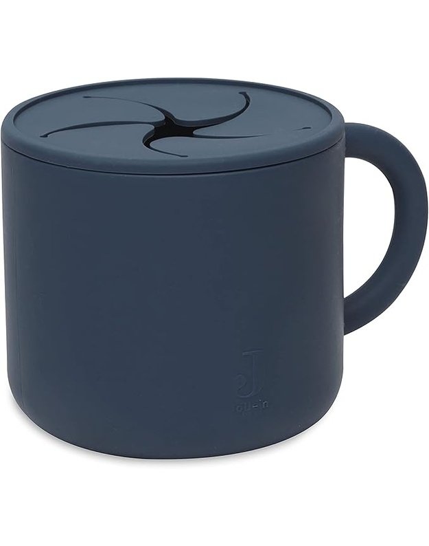 Jollein Snack Cup Silicone Jeans Blue 