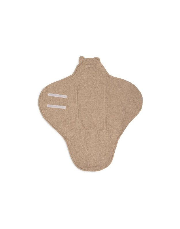Jollein Bear Boucle Biscuit Baby Wrap Blanket 