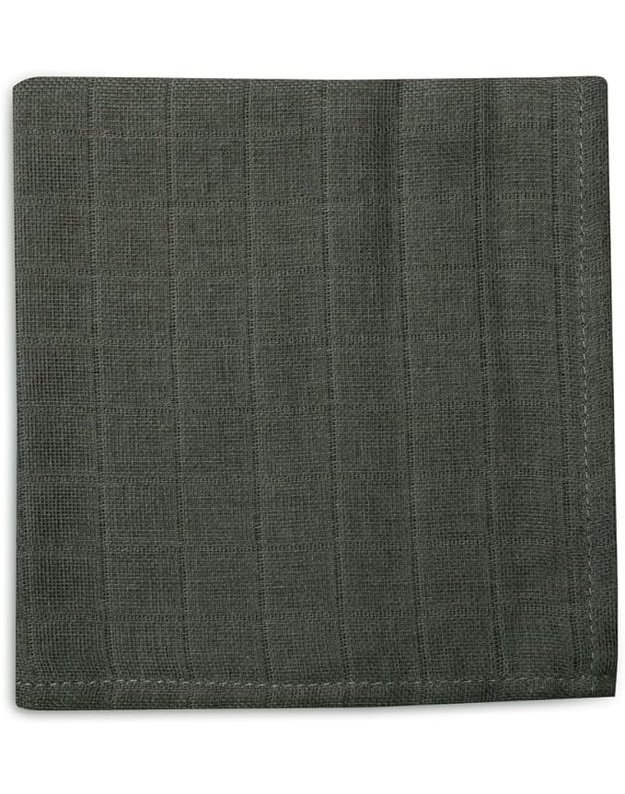 Jollein muslino atpildymo servetėlės 3 vnt. Green/White 31x31 cm