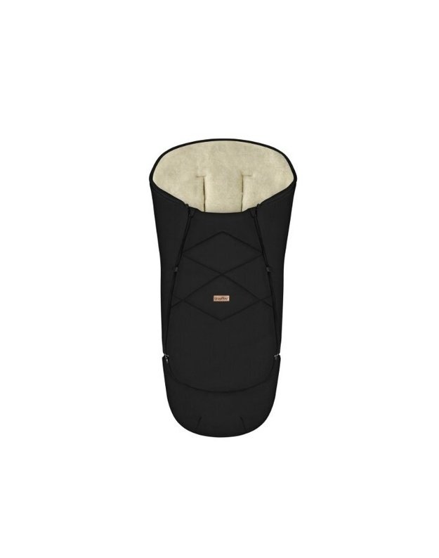 Zaffiro everGrow Nordico Wool Footmuff Black