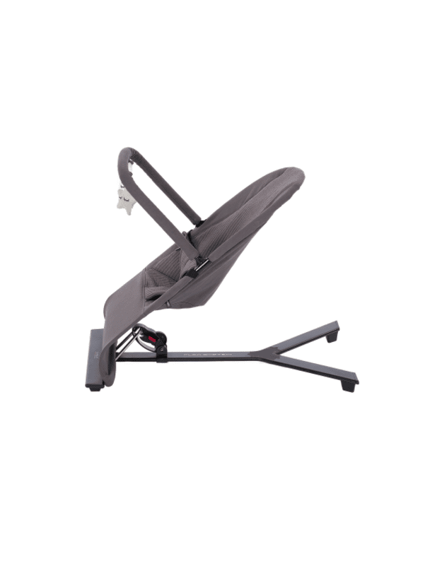 Mast Swiss Baby Bouncer with Toy Dark Grey
