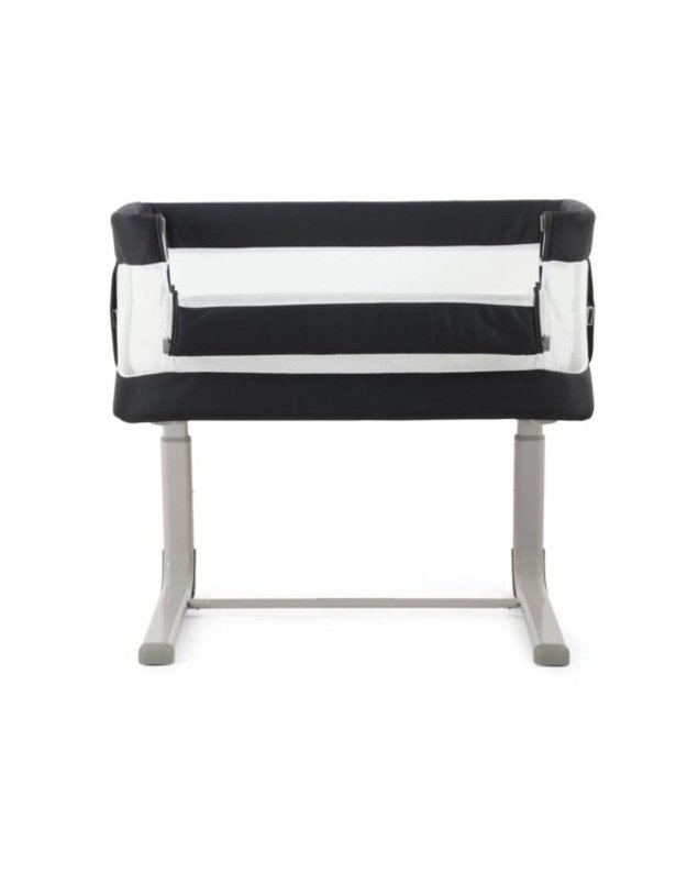 Oyster Wiggle Crib Co-Sleeper Carbonite