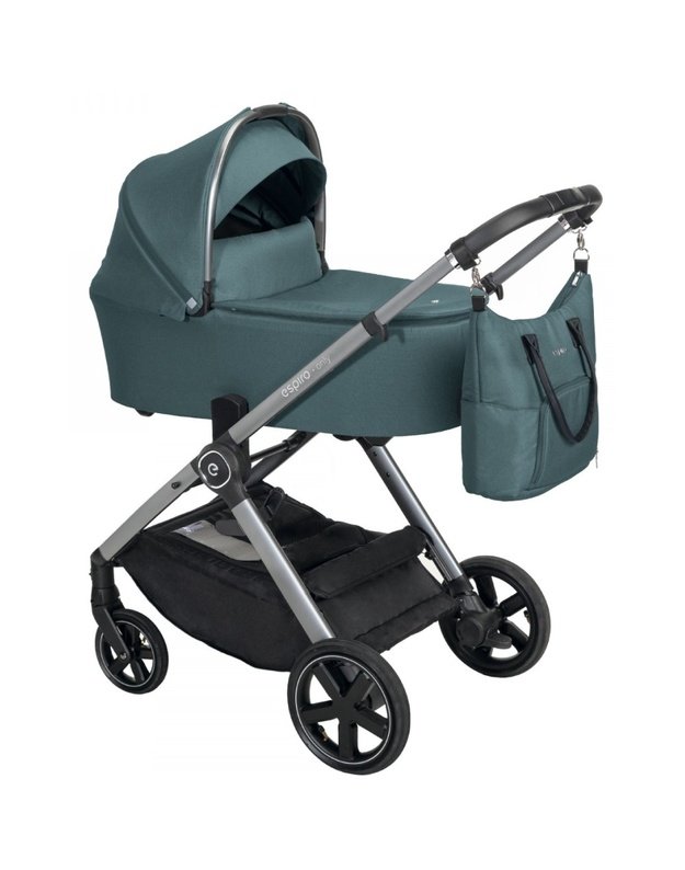 Espiro Only New 2in1 Stroller 05 Turquoise Island 