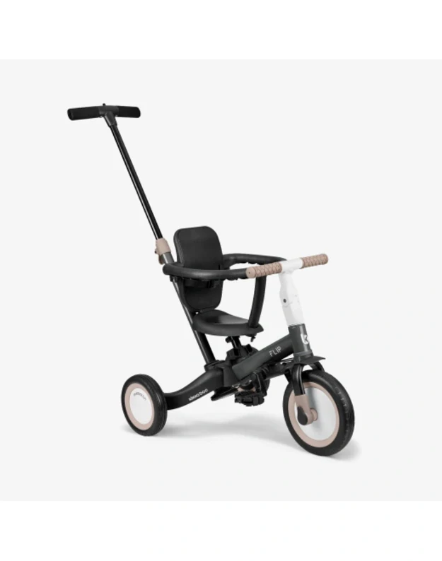 KikkaBoo Flip 5in1 Tricycle Black – multifunctional grow-with-me bike