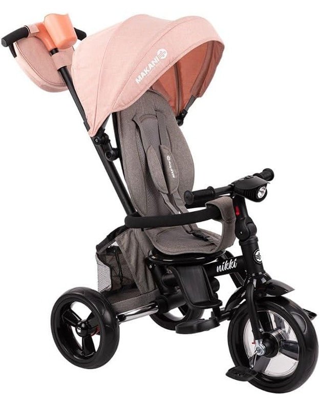 Kikka Boo Kikka Boo Nikki 3 in 1 triratukas su rankena Pink