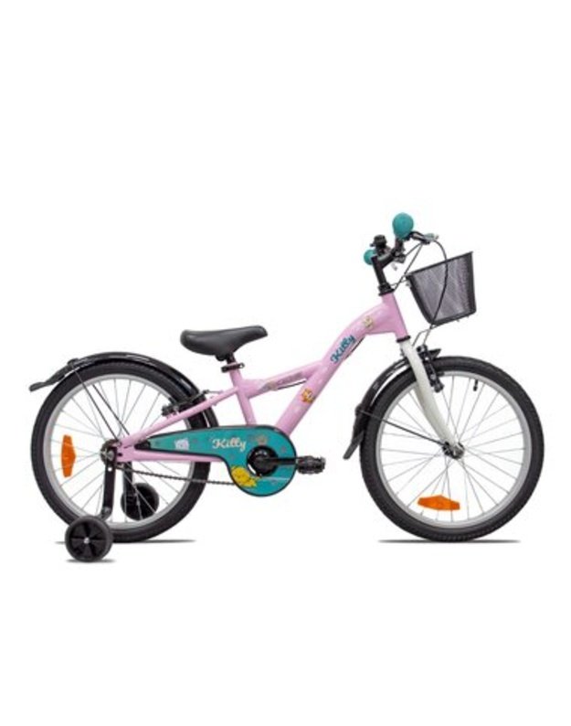 4KIDS 4KIDS Kitty 20  vaiki&scaron;kas dviratis Pink