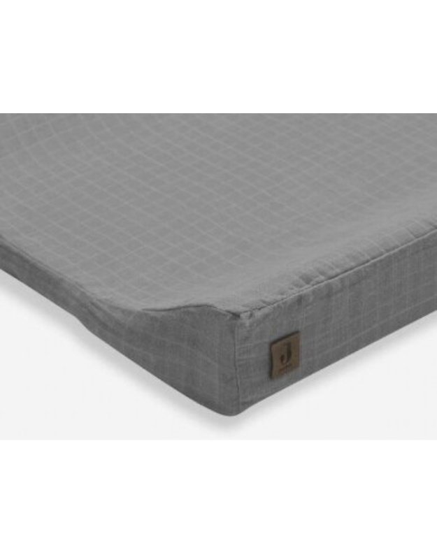 Jollein changing table cover Wrinkled 50x70cm Storm grey