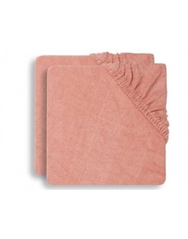 DEVELOPMENT BOARD SHEETS JOLLEIN 50X70CM TERRY Rosewood 2pcs