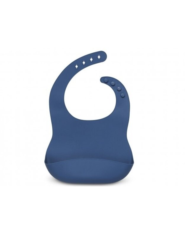 JOLLEIN SILICONE BIB Jeans Blue