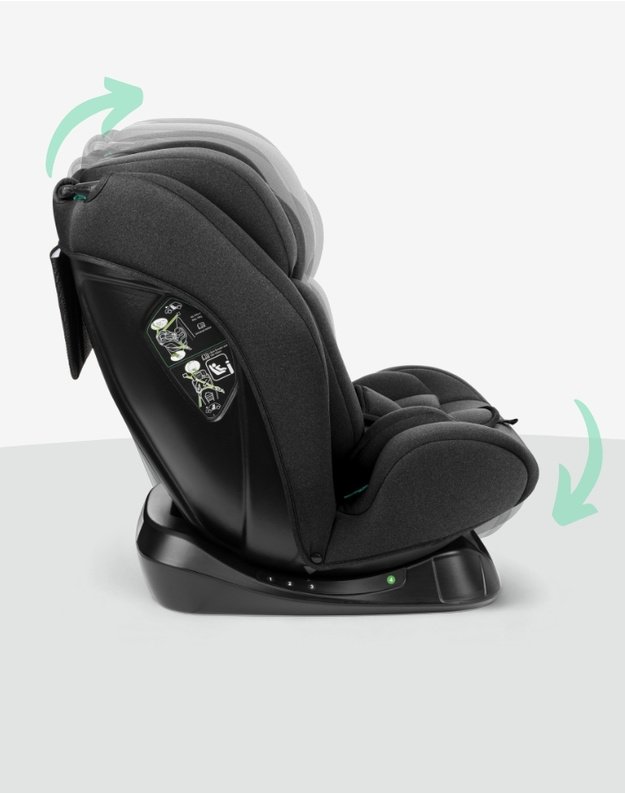 Car seat Kikka Boo i-Explore Dark Grey – i-Size (40-150 cm)