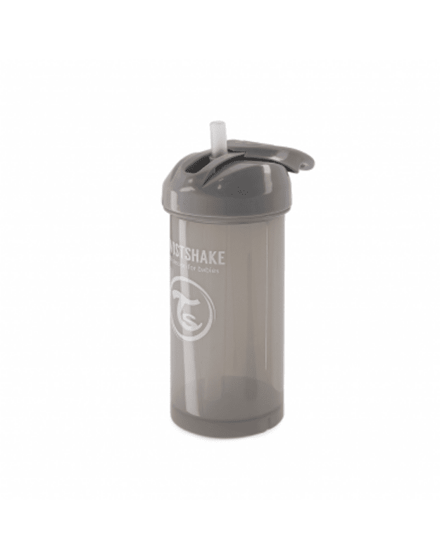 Twistshake Grey Straw Cup 360 ml from 6 months