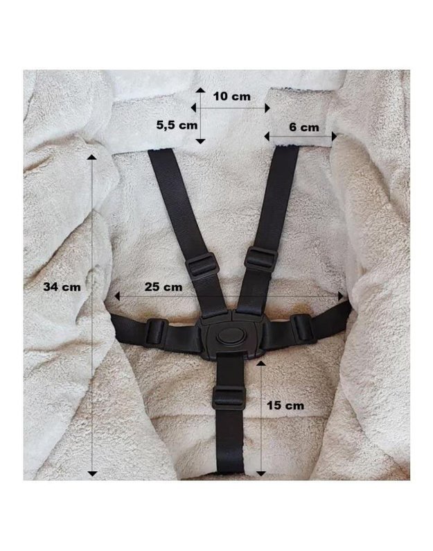 Petite&Mars 3in1 Winter Footmuff Jibot Pale Eucalypt 
