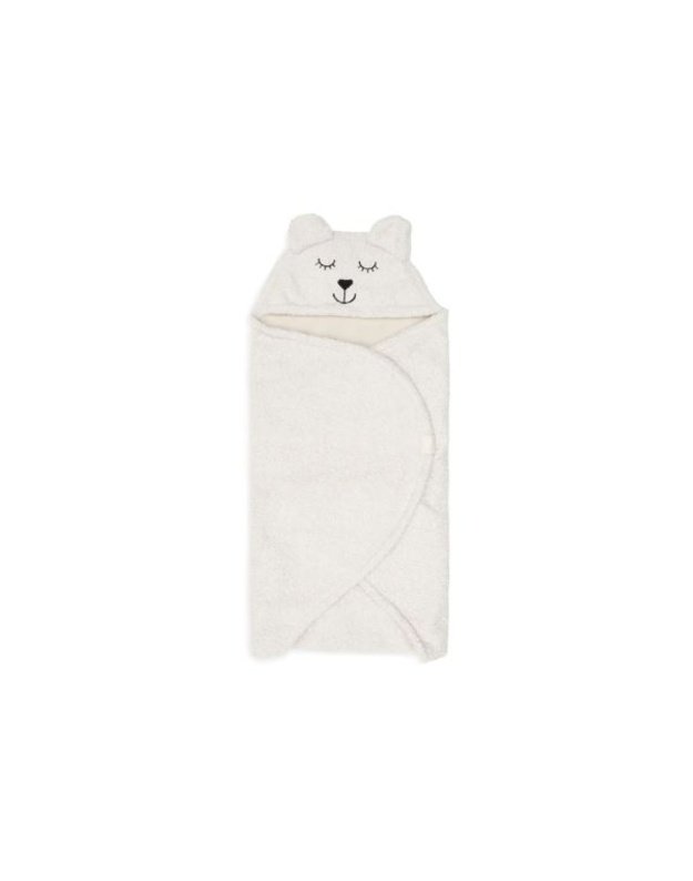 Jollein Bear Boucle Oatmeal Beige Wrap Blanket 