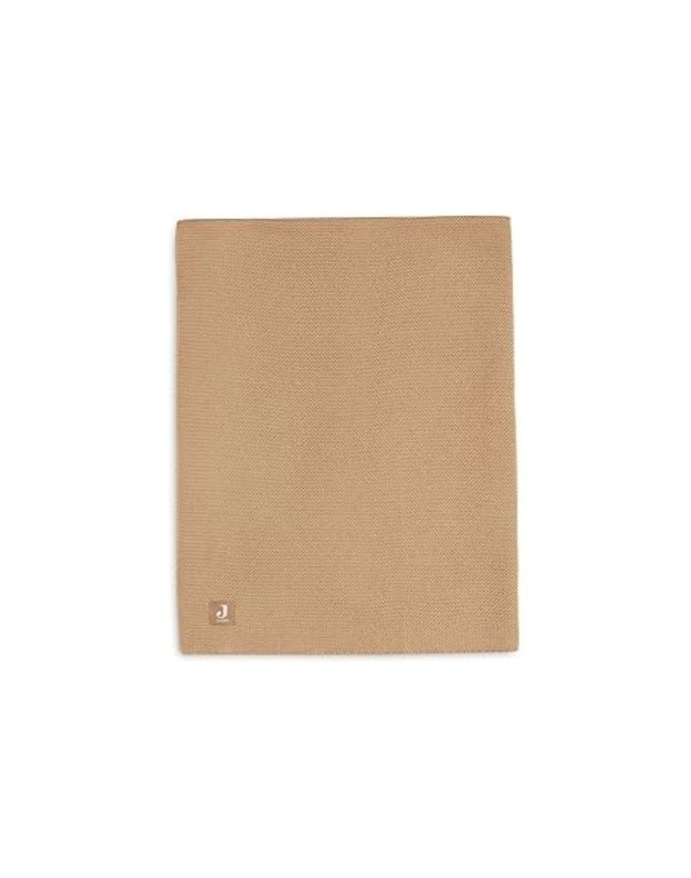 Jollein megztas pledas Basic Knit Biscuit 100x150 cm