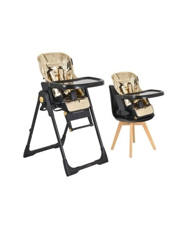 Cangaroo Tiramisu 2in1 High Chair Gold Limited Edition 