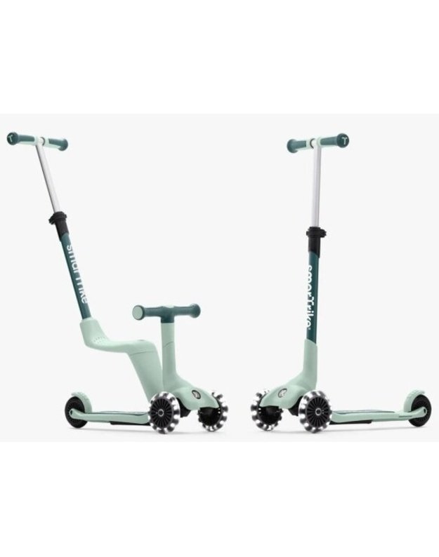 SmarTrike Xtend Mini-Ride paspirtukas 1&ndash;9 m. Green &ndash; augantis ir reguliuojamas