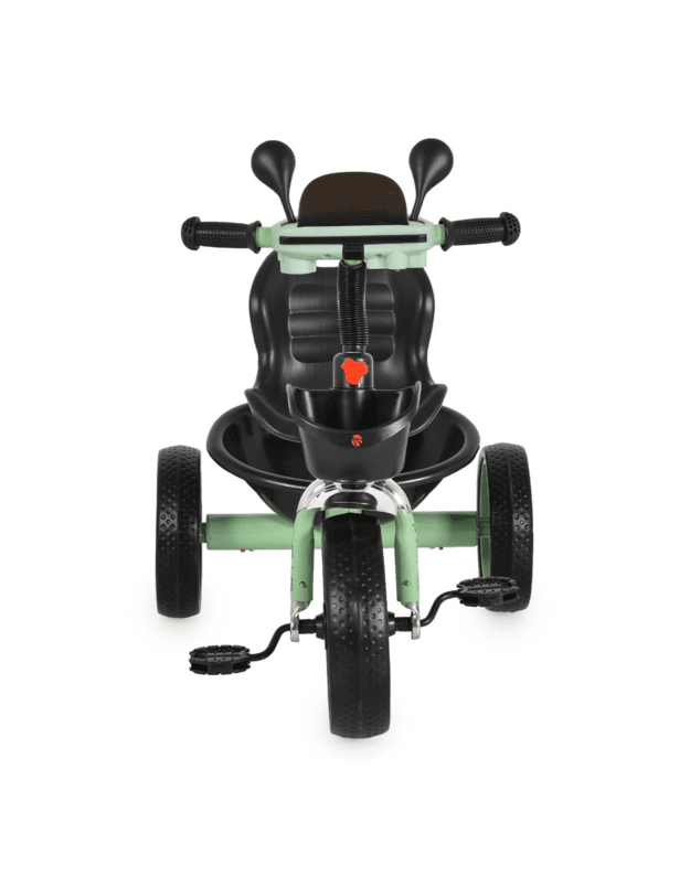 BYOX Twidle Kids Tricycle with Music, Lights and EVA Wheels Green