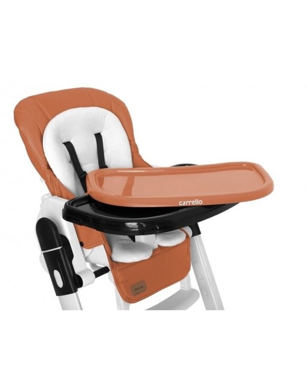 Carrello Apricus high chair Pale Terracota