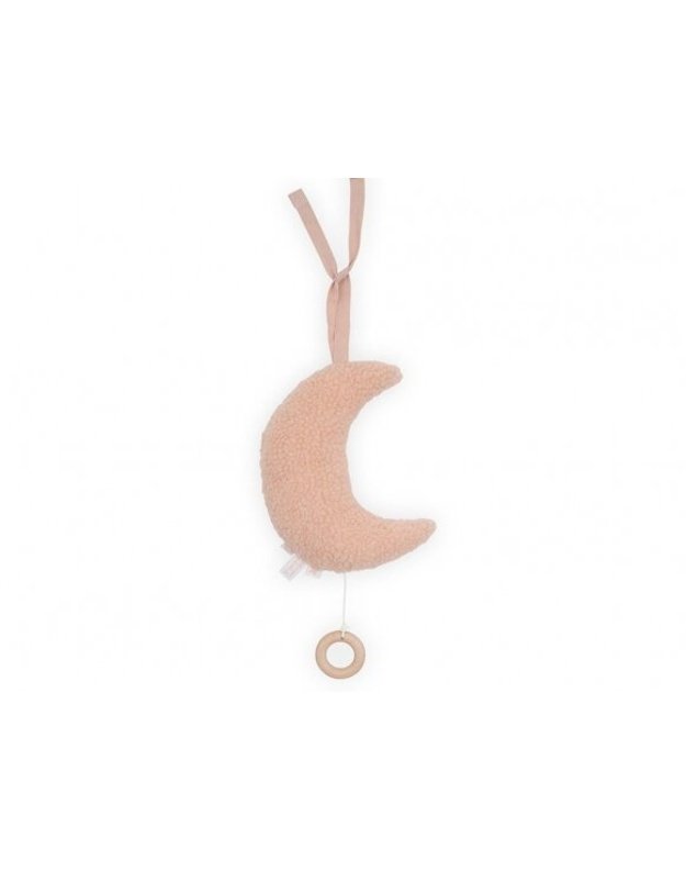 Jollein Musical Hanging Toy Moon Pale Pink