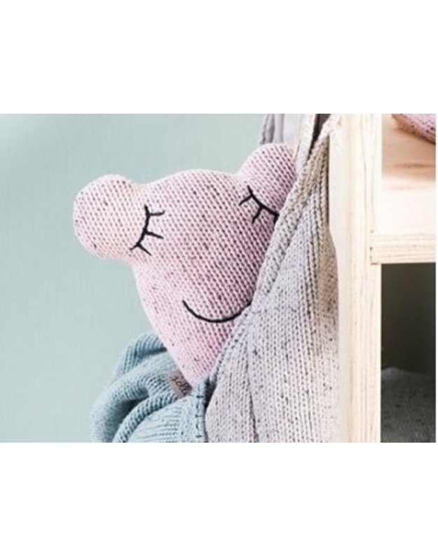 Jollein mink&scaron;tas žaislas Confetti Monster Vintage Pink