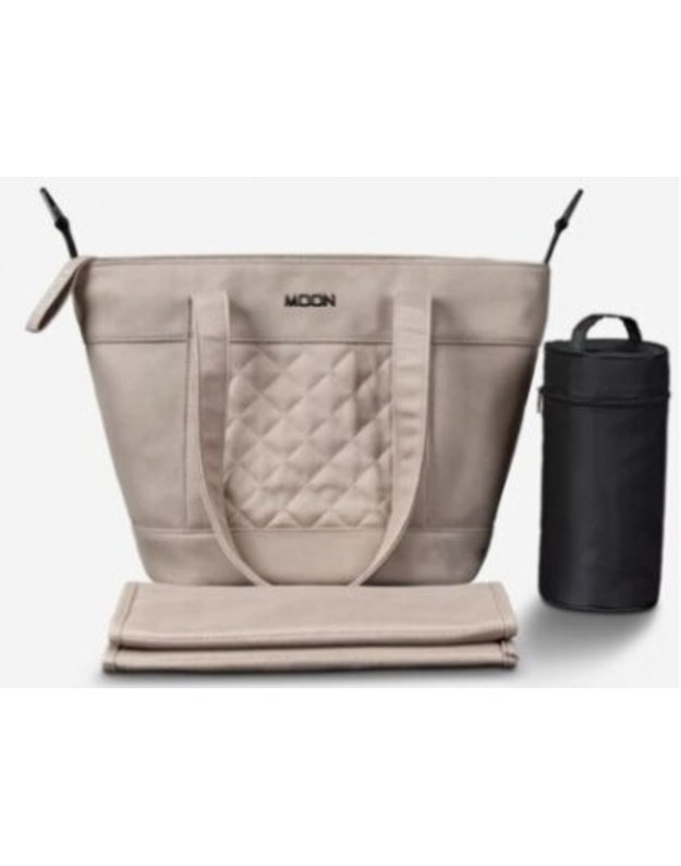 Universal Moon V-SHAPE handbag Sand