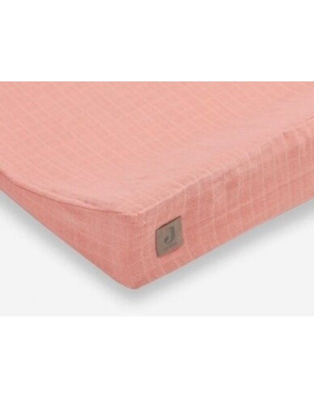 Jollein changing table cover Wrinkled 50x70cm Rosewood