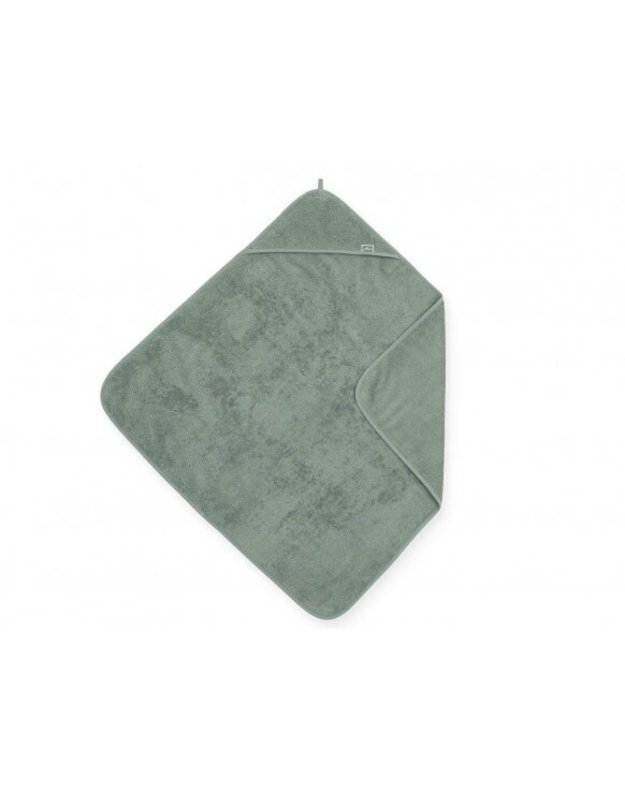 Jollein Terry Hooded Towel Stone Green 75x75 cm 