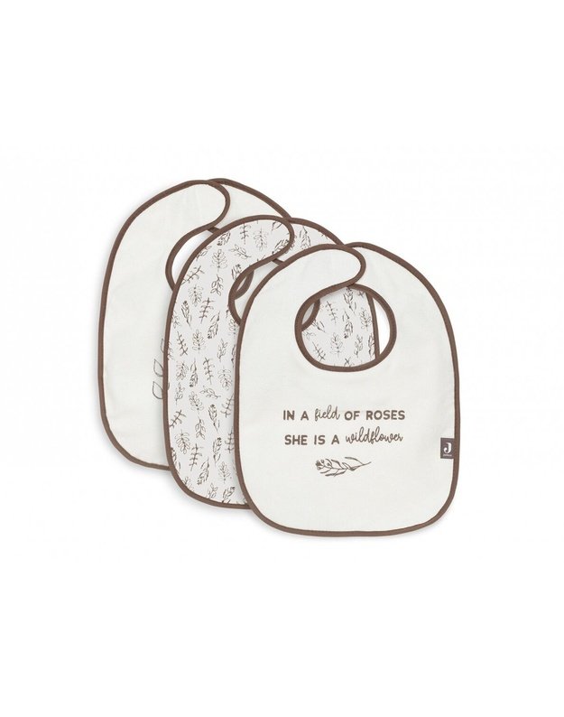 Jollein waterproof bib set Bib Meadow Chestnut 3 pcs.
